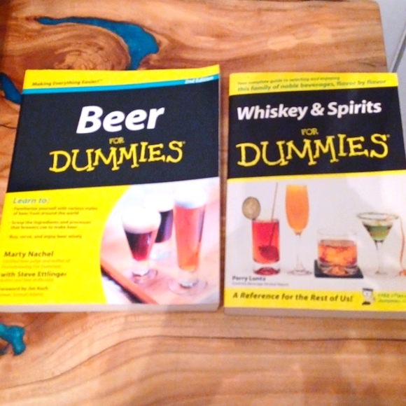 Beer for Dummies whiskey and spirits for Dummies books - Picture 1 of 1
